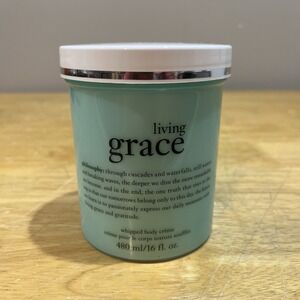 Philosophy Living Grace Whipped Body Creme 16 fl oz. New